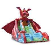 hot sale used inflatable slides